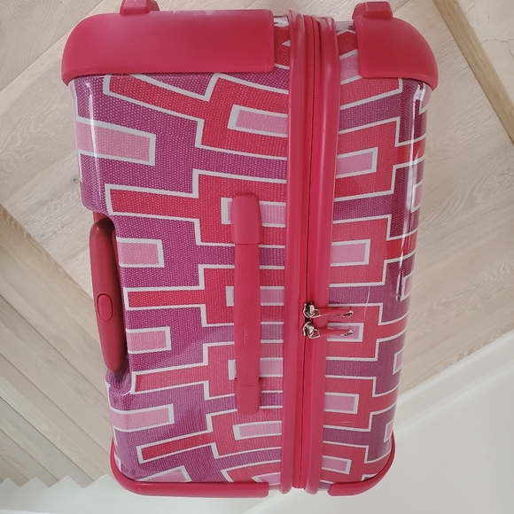 Tumi Jonathan Adler Vapor Extended Trip Packing Case 31" in Pink Cheveron - Picture 6 of 12